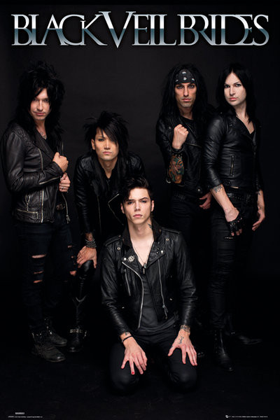 Плакат Black veil brides - band