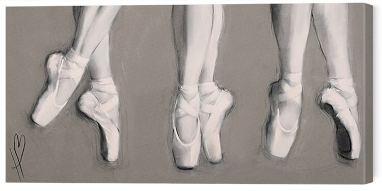 Принти на полотні Loui Jover - Hazel Bowman - Dancing Feet