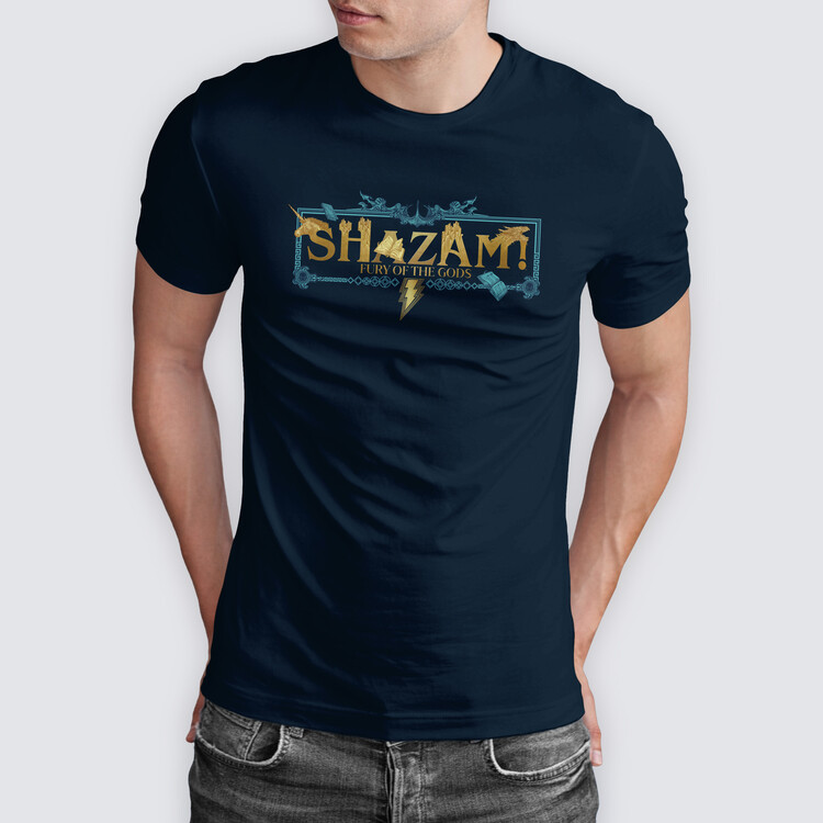 Μπλουζάκι Shazam! - Collage Logo