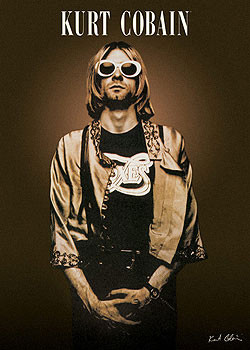 Poster Kurt Cobain - shades