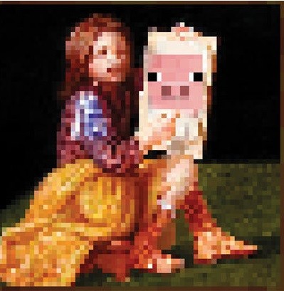 Плакат Minecraft - pig