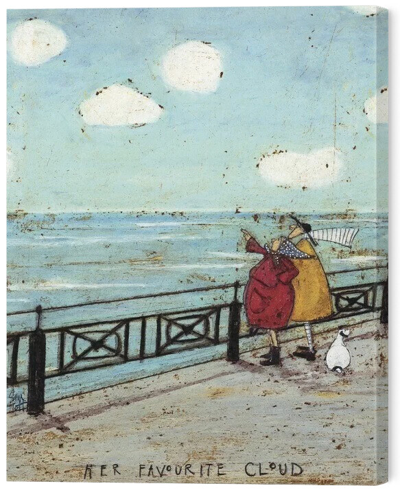 Картината върху платно Sam Toft - Her Favourite Cloud
