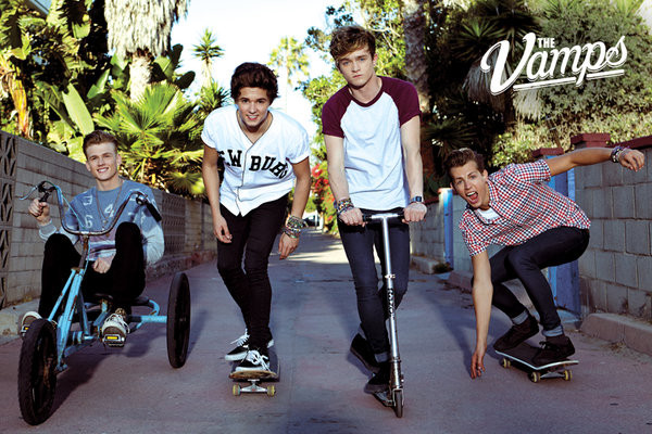 Плакат THE VAMPS - band