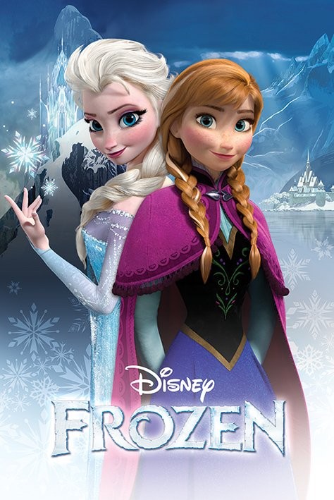 Poster Frozen - Anna and Elsa