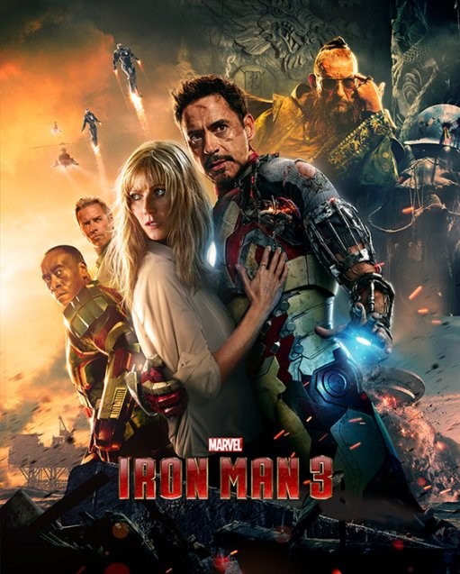 Poster IRON MAN 3 - one sheet
