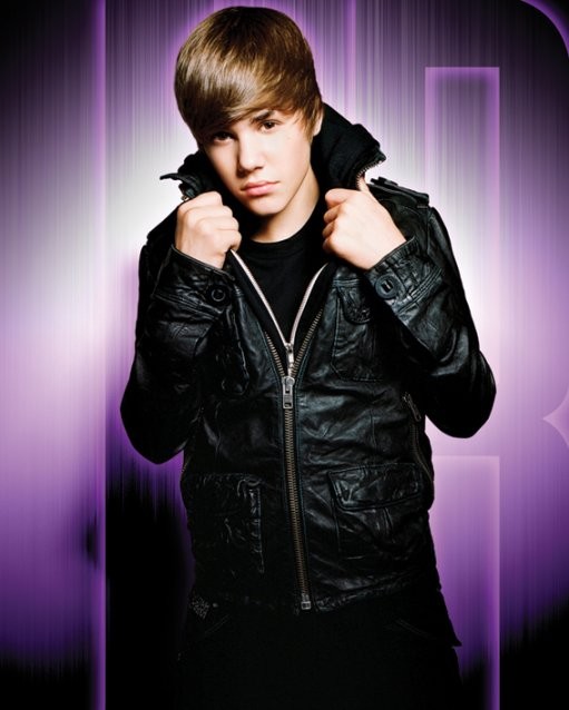 Poster Justin Bieber - purple