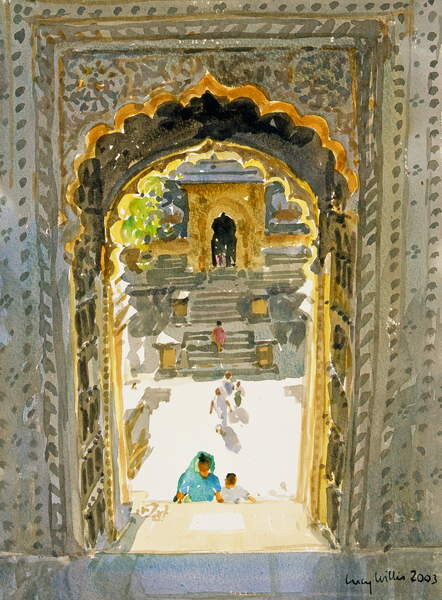 Принти на полотні The Maheshwar Temple, 2003