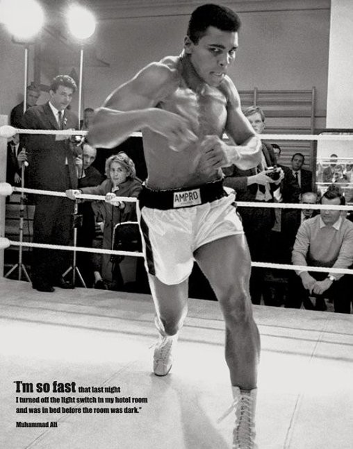 Poster Muhammad Ali - fast