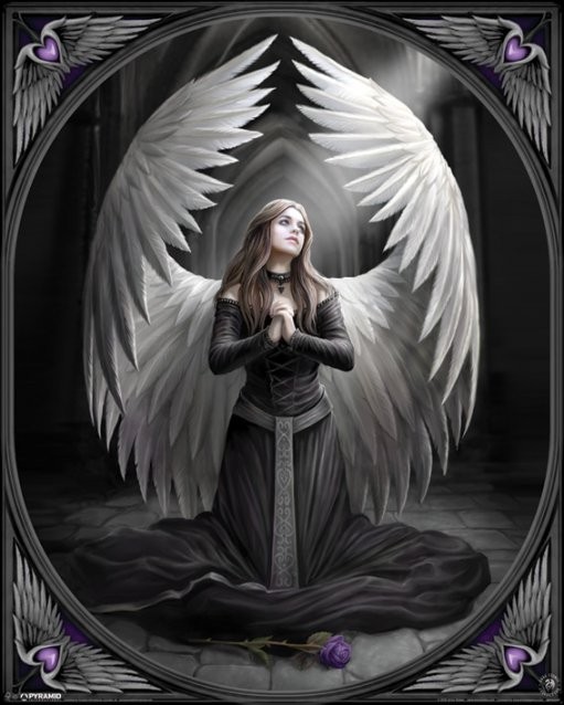 Плакат Anne Stokes - prayer for the fallen