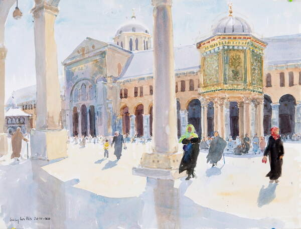 Принти на полотні The Great Umayyad Mosque, Damascus, Syria, 2019