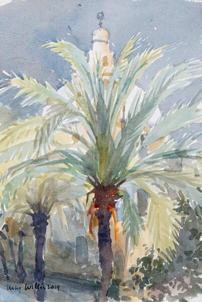 Плакат Old City Palms I, Jerusalem, 2019