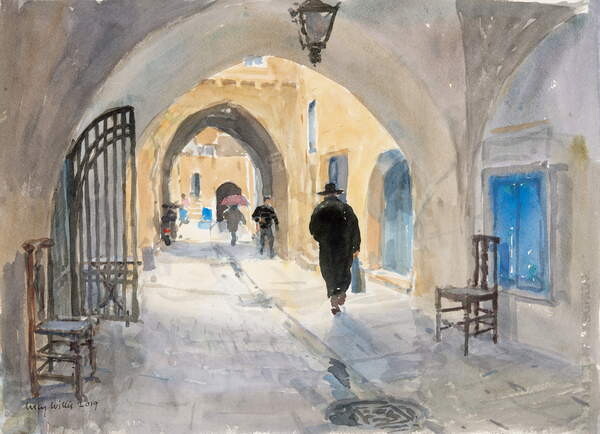 Μπλουζάκι Going Home, Habad Street, Jerusalem, 2019