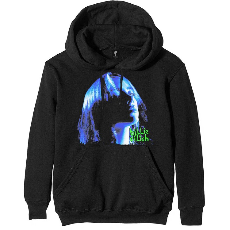 Majica Billie Eilish - Neon Shadow Blue
