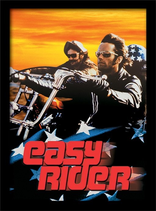 Poster emoldurado EASY RIDER - cruising