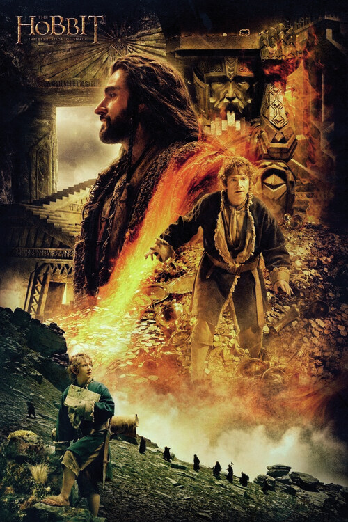 Принти на полотні Hobbit - The Desolation of Smaug