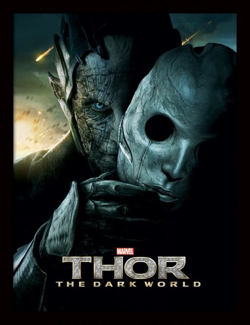 Framed Poster THOR 2 - malekith mask