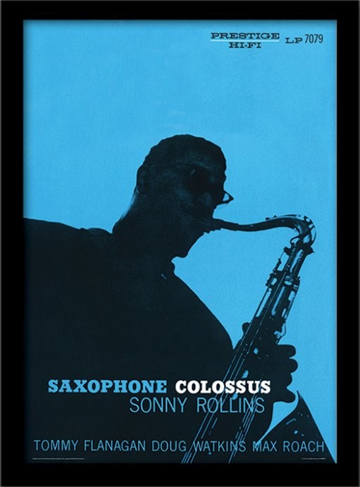 Κορνιζαρισμένη αφίσα Sonny Rollins - saxophone colossus