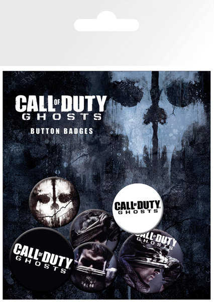Σετ κονκάρδες CALL OF DUTY GHOSTS - logos