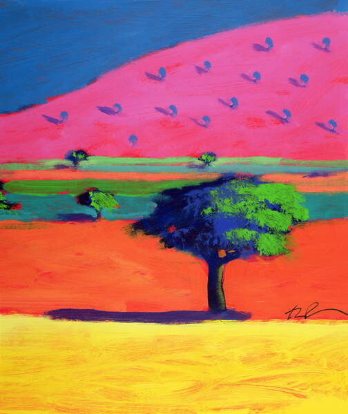 Плакат Pink Hill