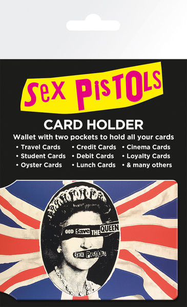 Θήκη καρτών s** PISTOLS - god save the queen