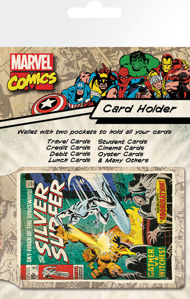 Θήκη καρτών MARVEL - silver surfer