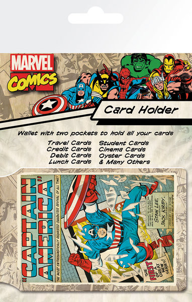 Θήκη καρτών MARVEL - capitan america