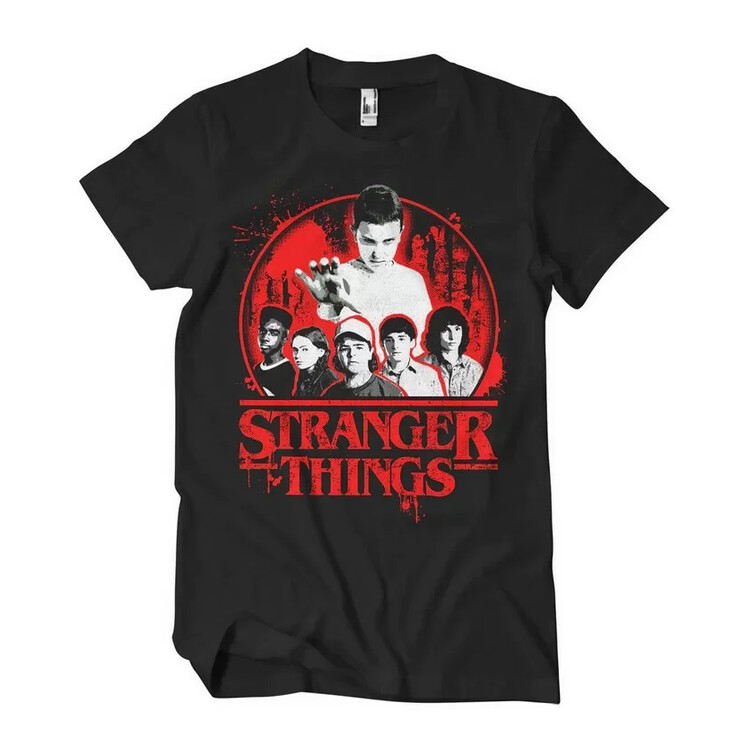 Тениска Stranger Things - Distressed Logo