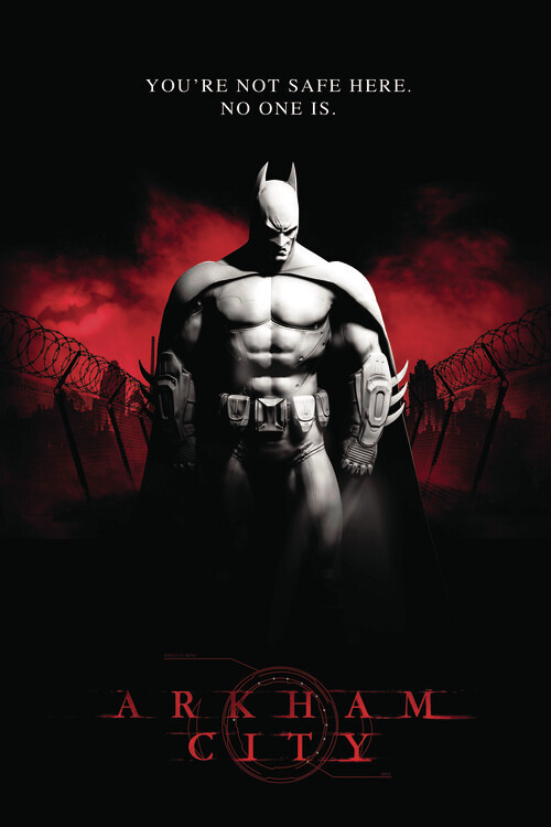 Плакат Batman Arkham City