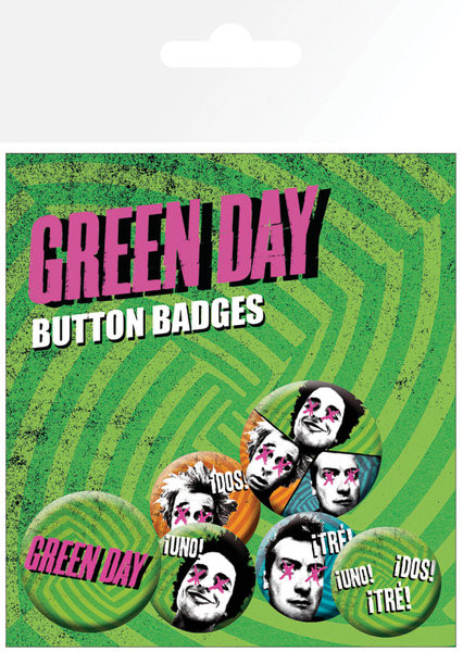 Merkkisetti GREEN DAY - uno dos tres