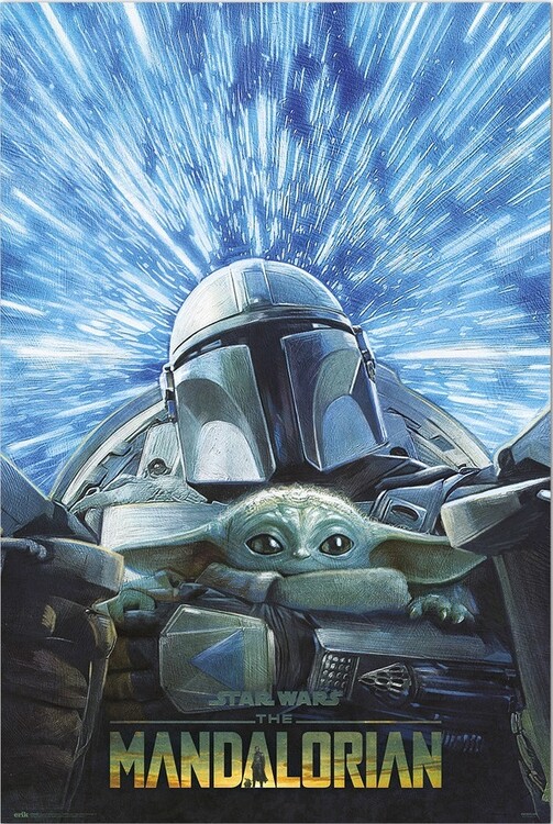 Плакат Star Wars: The Mandalorian - Hyperspace