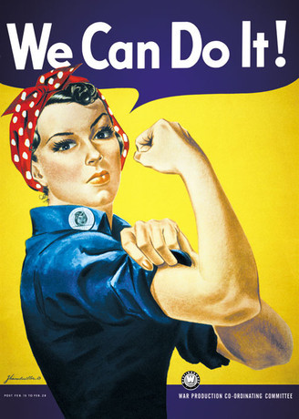Uokvirjen plakat We can do it!