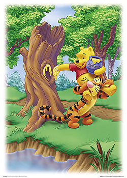 Плакат WINNIE THE POOH – honig