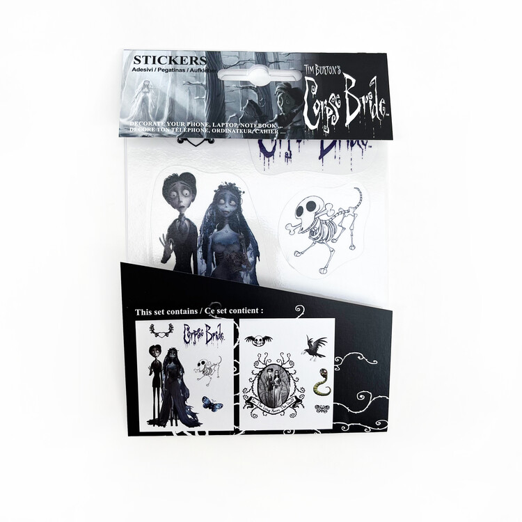 Autocolantes Corpse Bride - Characters 2pcs
