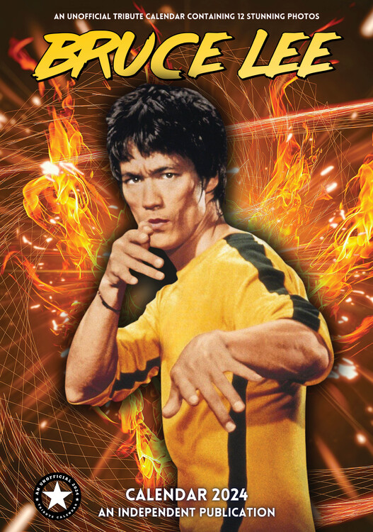 Kalendar 2027 Bruce Lee