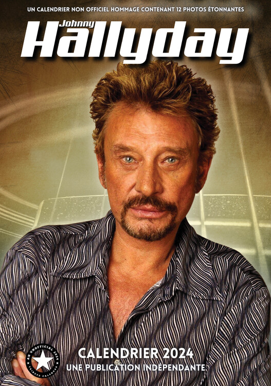 Calendar 2027 Johnny Hallyday