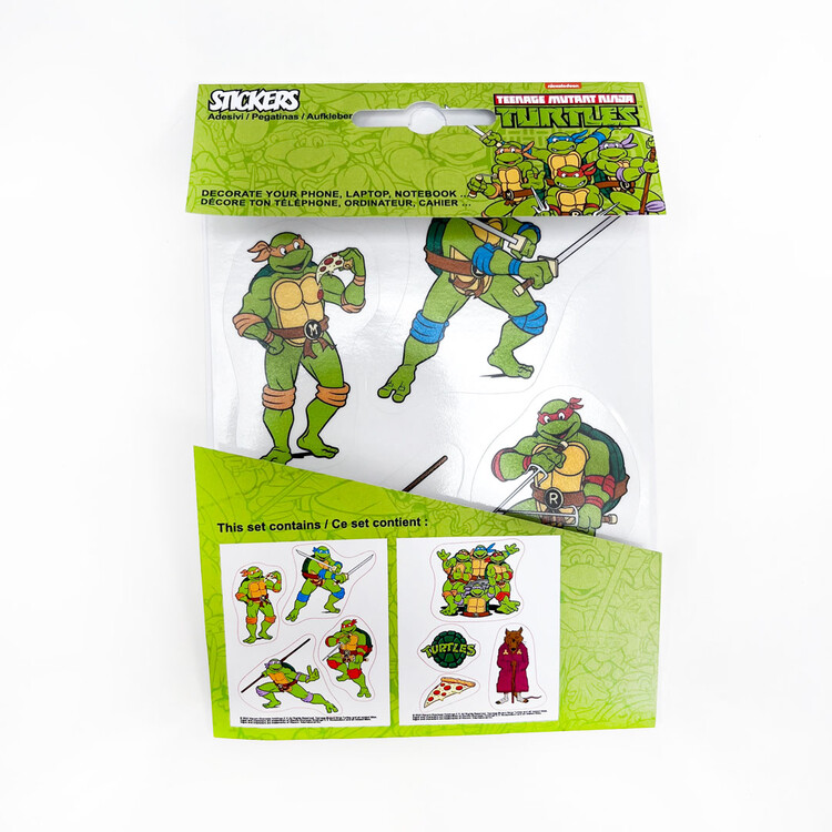 Stickers Teenage Ninja Turtle - Turtles & Splinter 2pcs
