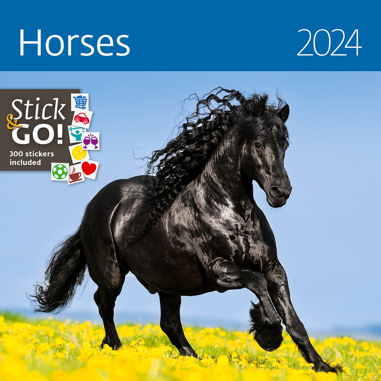 Календар 2027 Horses
