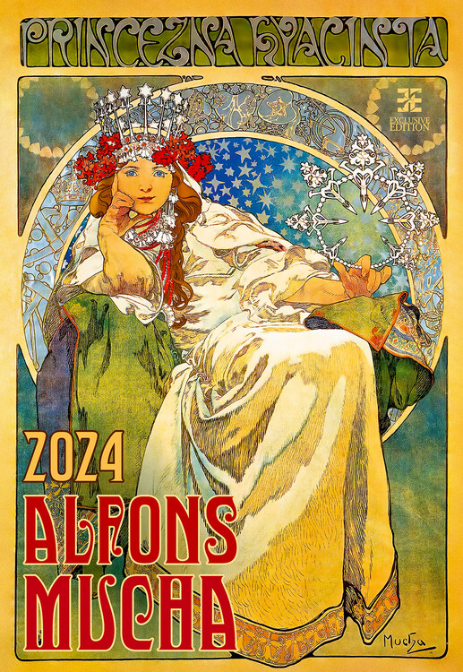 Koledar 2027 Alfons Mucha