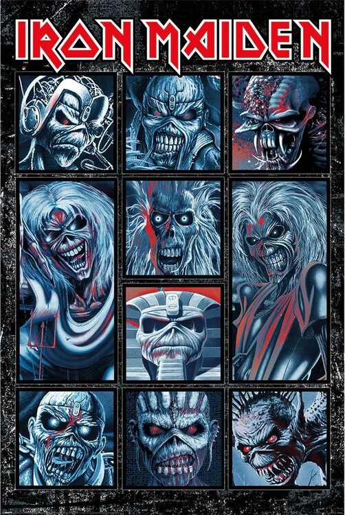 Плакат Iron Maiden - Ten Eddies