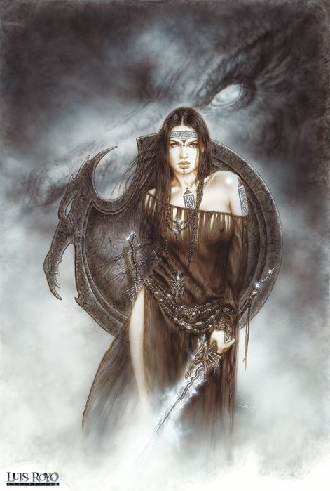Плакат Luis Royo - dragon spirit