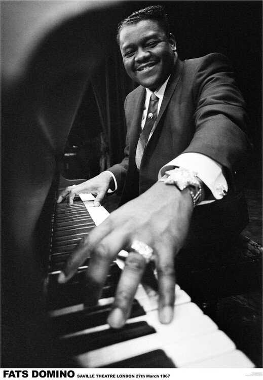 Плакат Fats Domino - London 1967