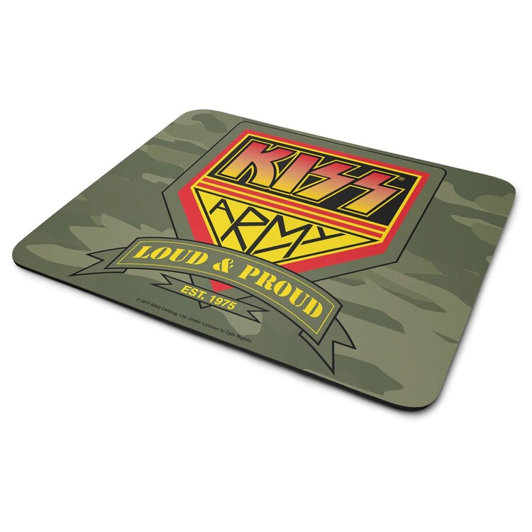 Mouse pad Kiss Army - Loud & Proud