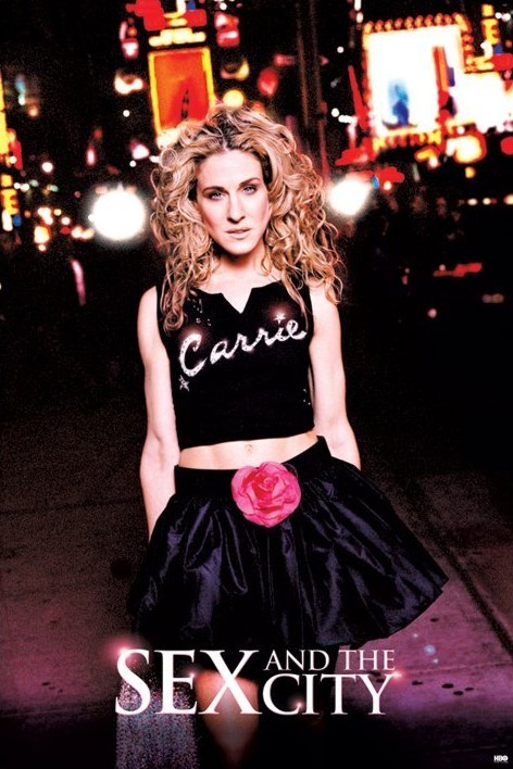 Poster s** in the City Carrie Wall Art 3+1 FREE Europosters