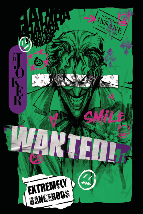 Плакат The Joker - Wanted