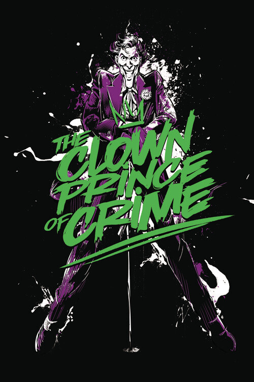 Наклейка The Joker - The Clown Prince of Crime