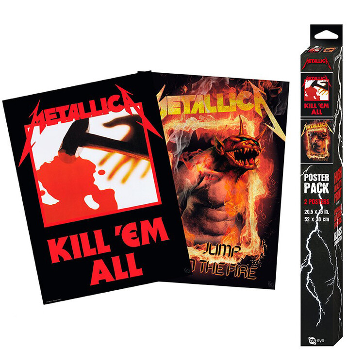 Σετ δώρου Metallica - Kill'Em All/Fire Guy