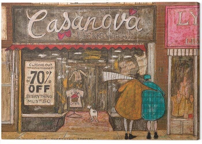 Принти на полотні Sam Toft - Picking Out Something Special