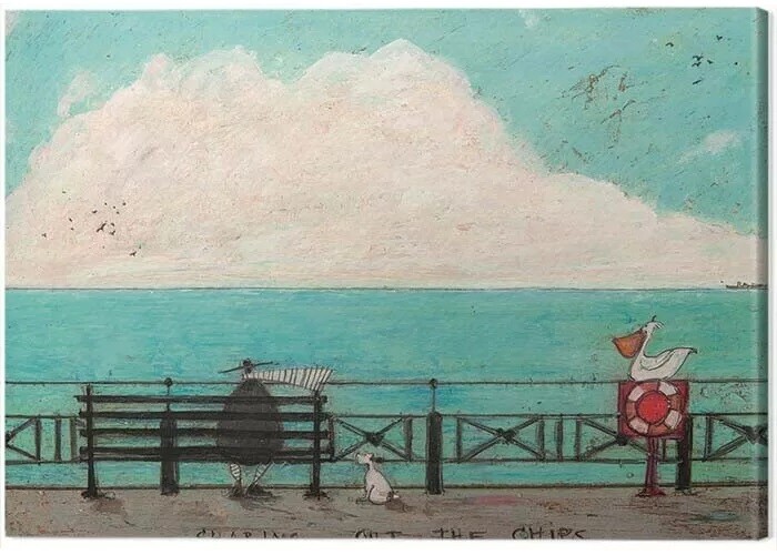 Принти на полотні Sam Toft - Sharing out the Chips