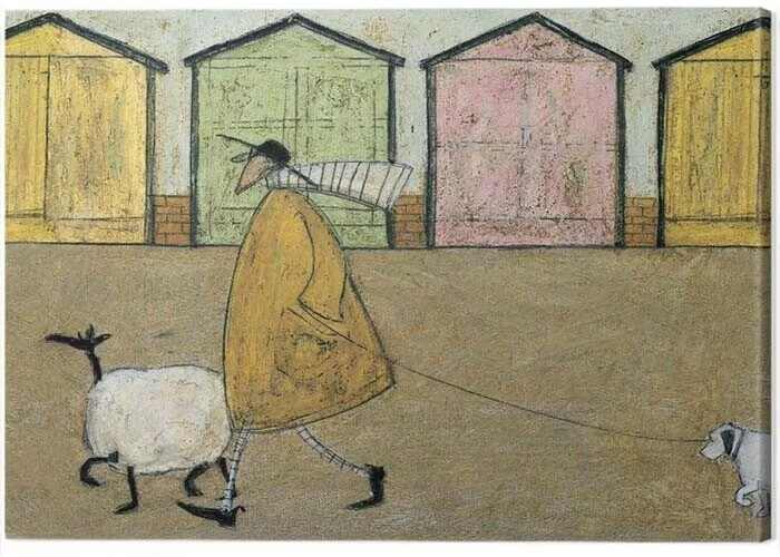 Quadro em tela Sam Toft - Along the Prom