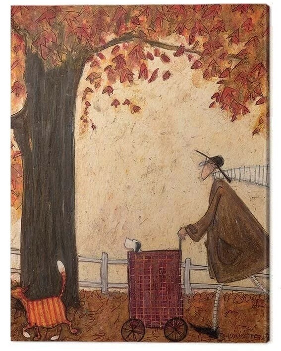Принти на полотні Sam Toft - Following hte Pumpkin